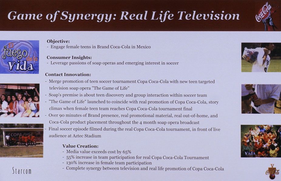 THE GAME OF SYNERGY: REAL LIFE TV