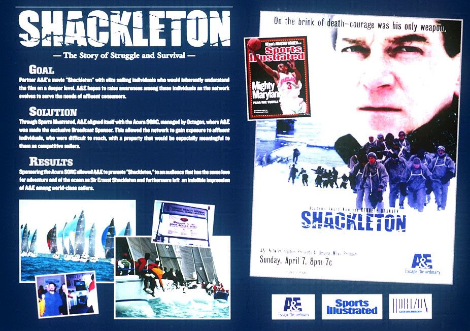 "SHACKLETON" TV PROGRAMME