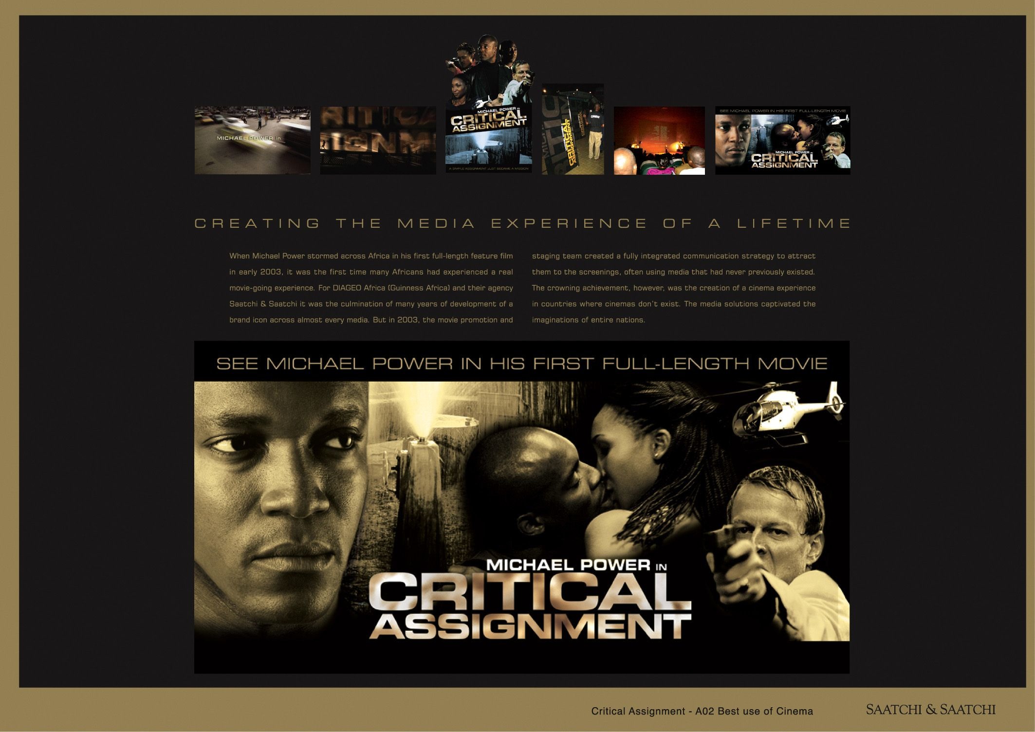 CRITICAL ASSIGNMENT MOVIE