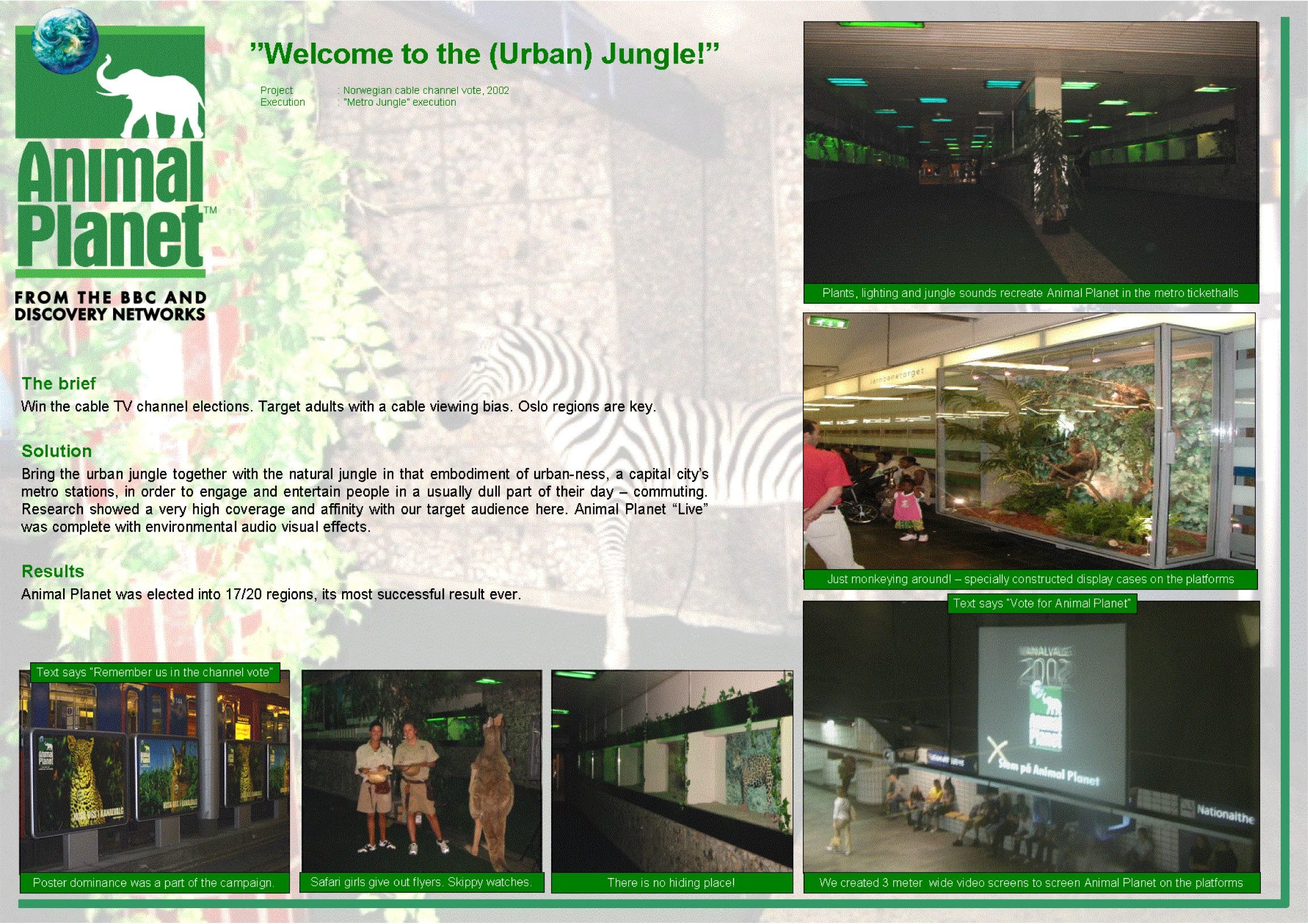 WELCOME TO THE (URBAN) JUNGLE!