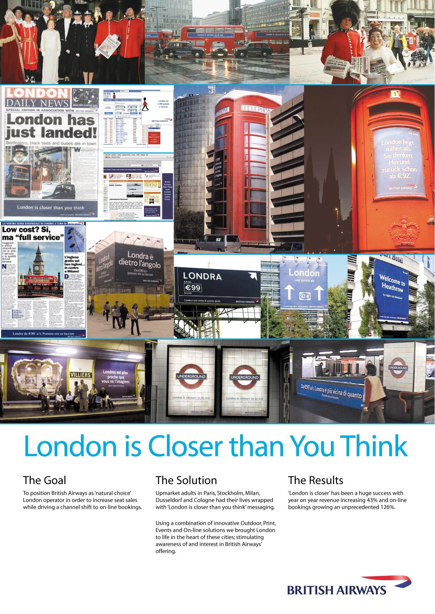 LONDON IS CLOSER THAN YOU THINK