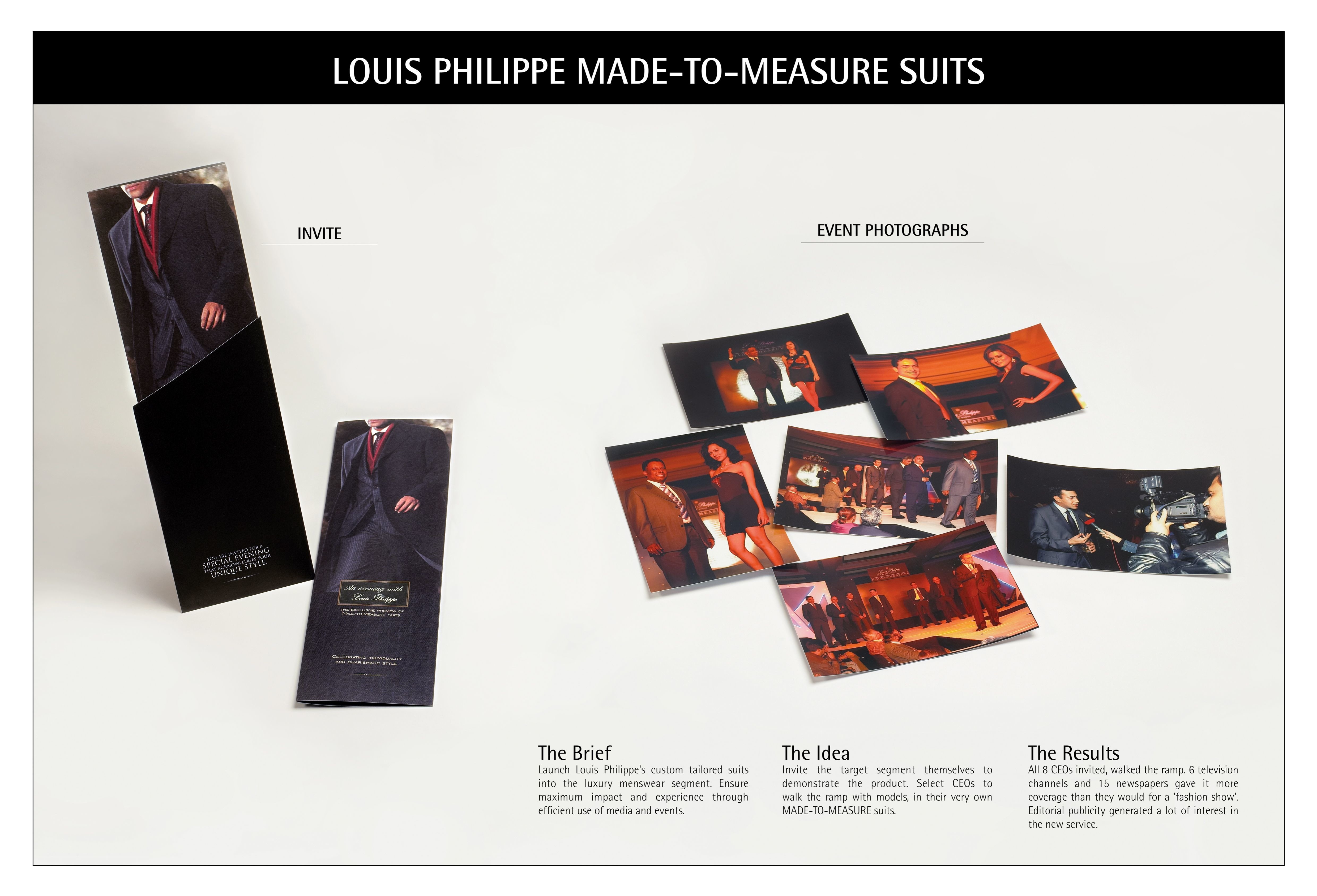 LOUIS PHILIPPE MADE-TO-MEASURE SUITS