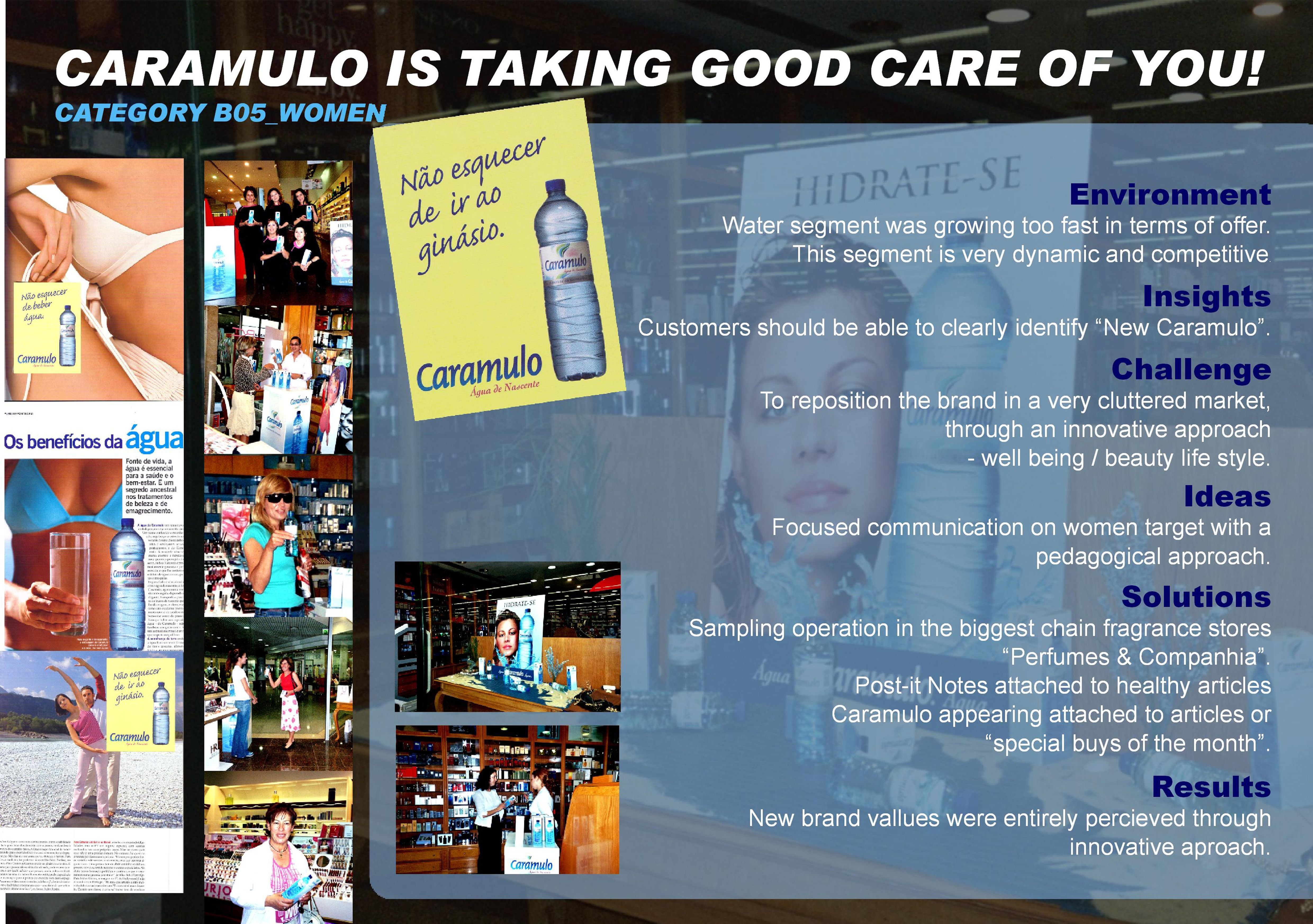 CARAMULO IS TAKING GOOD CARE OF YOU