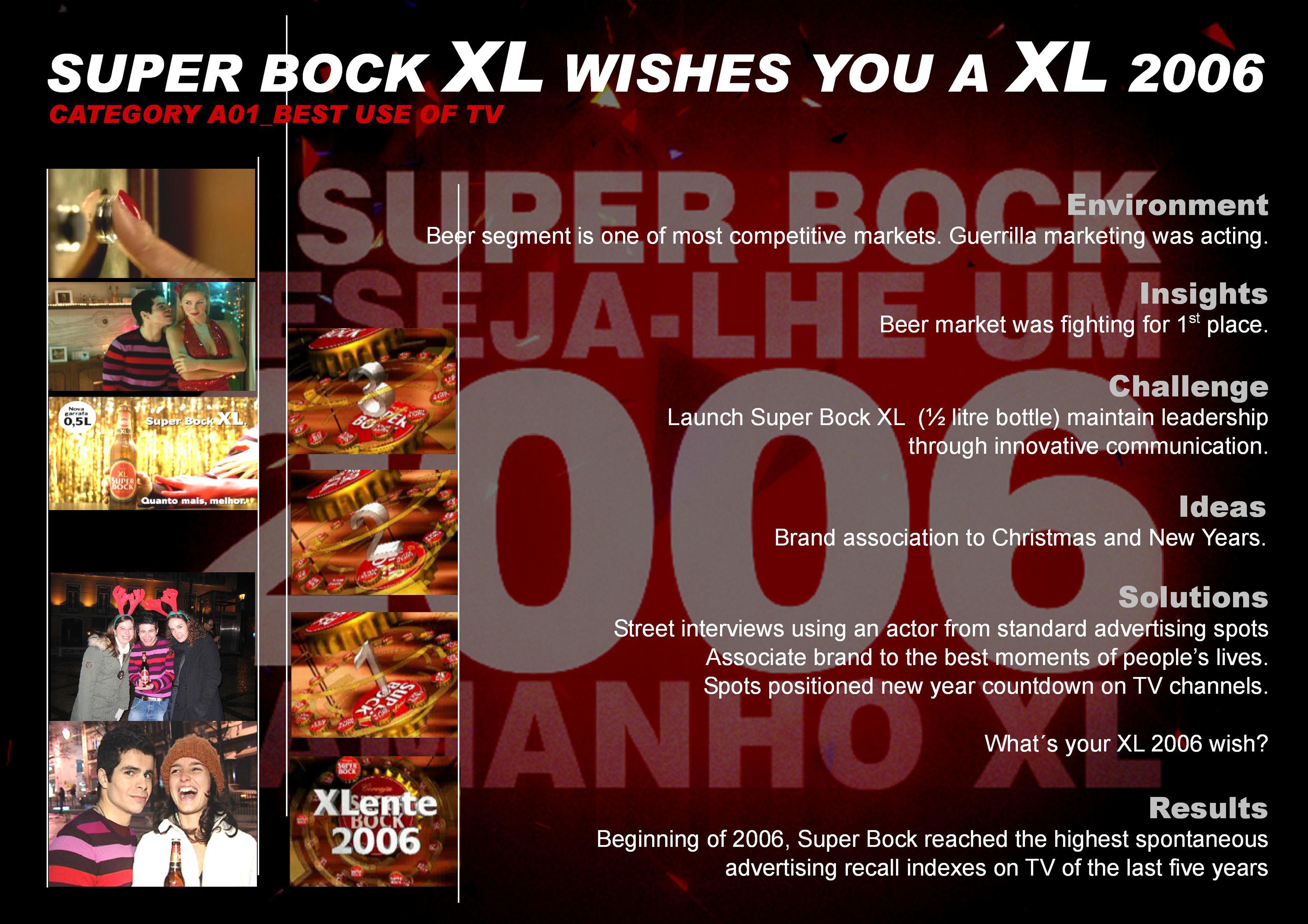 SUPER BOCK WISHES YOU AN XL 2006