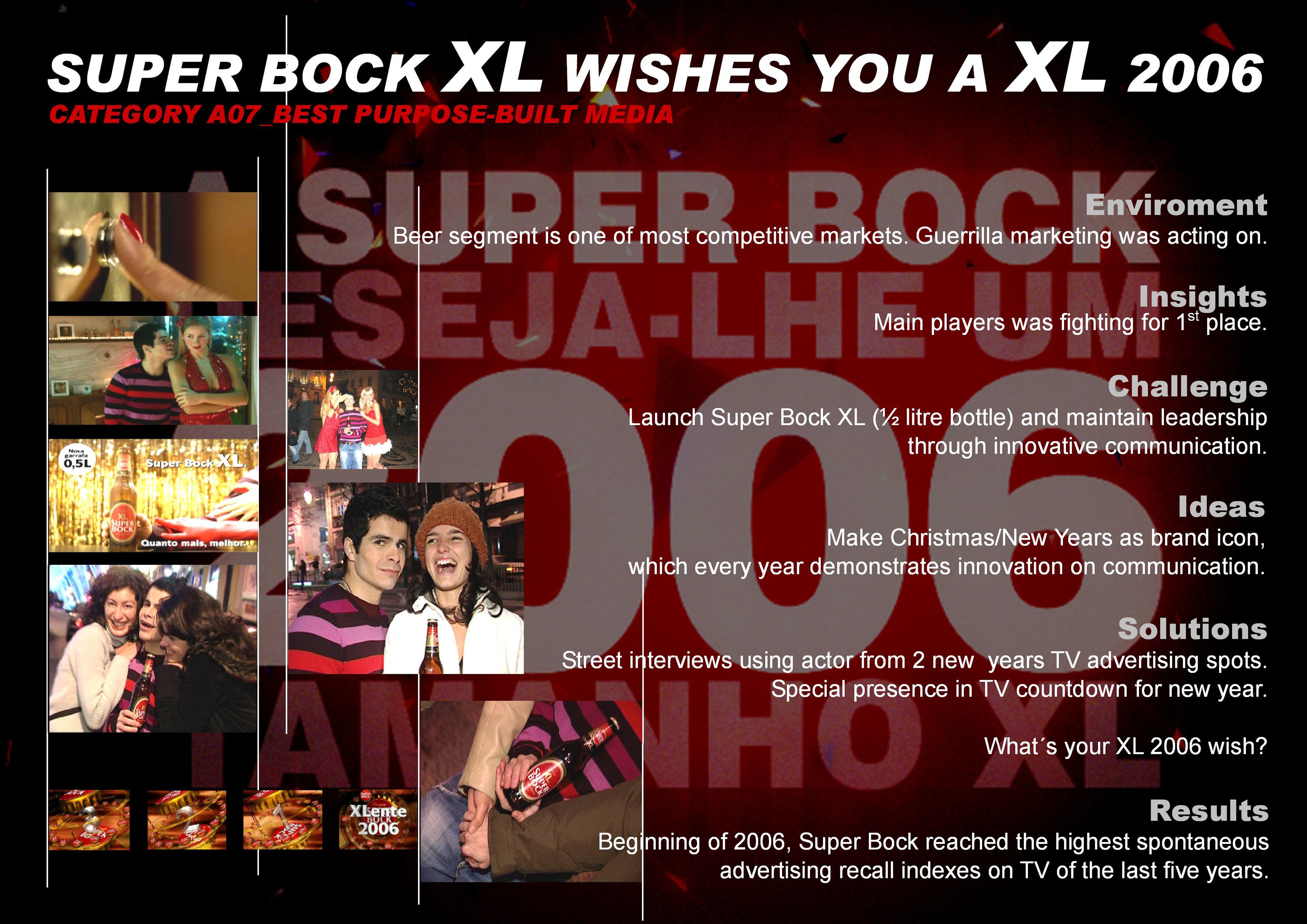 SUPER BOCK WISHES YOU AN XL 2006