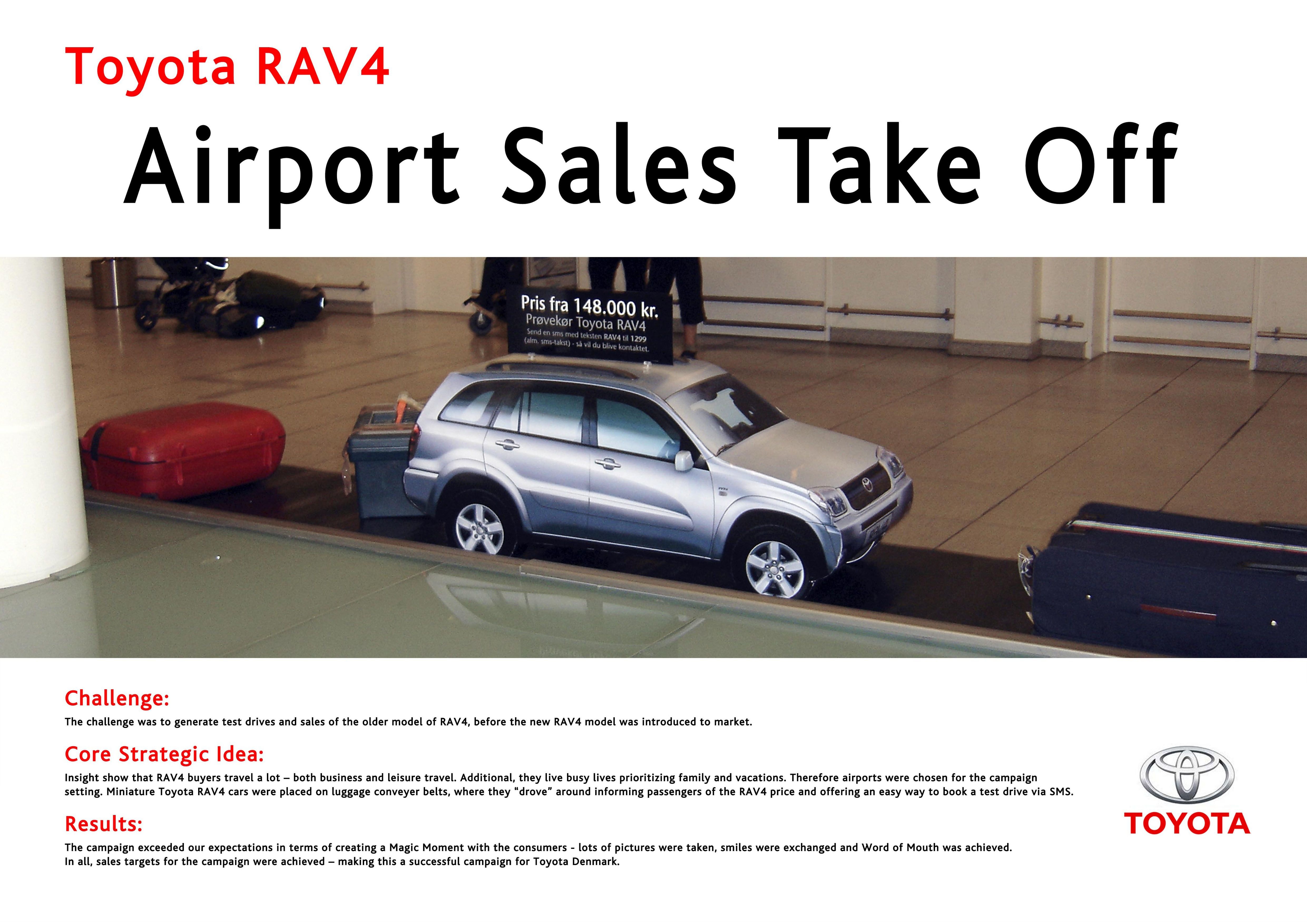 AIRPORT SALES TAKE OFF
