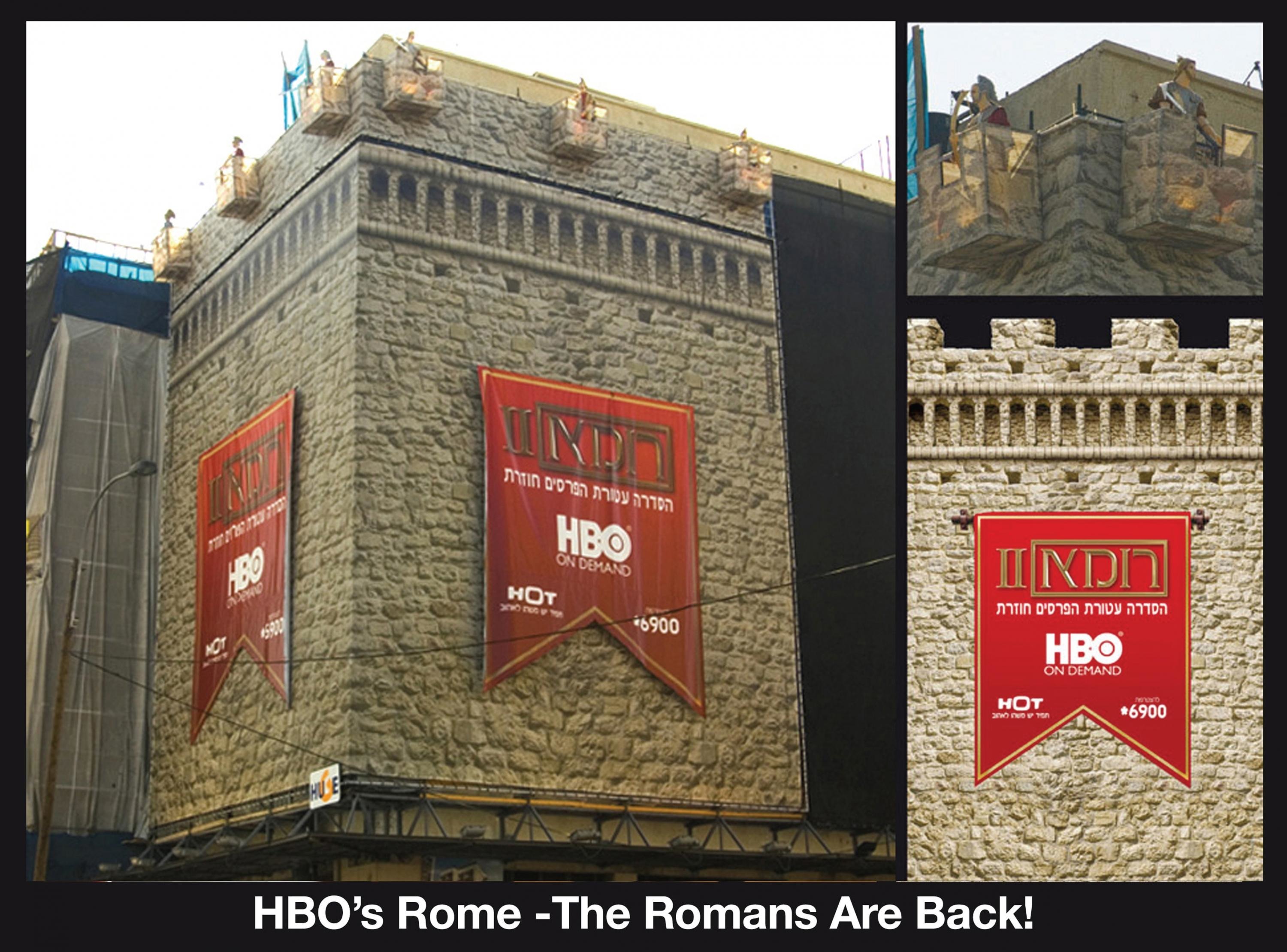 HBO'S ROME ON HOT V.O.D