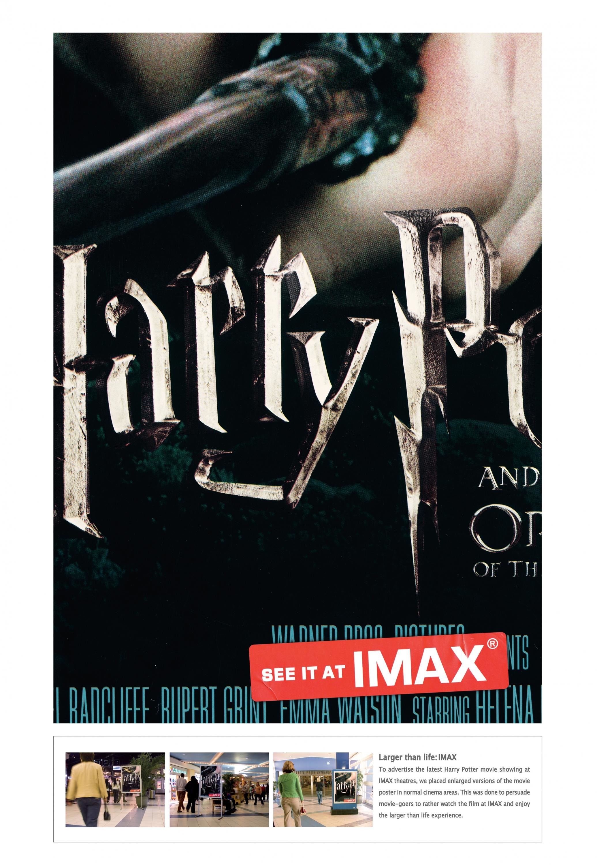 HARRY POTTER AT IMAX