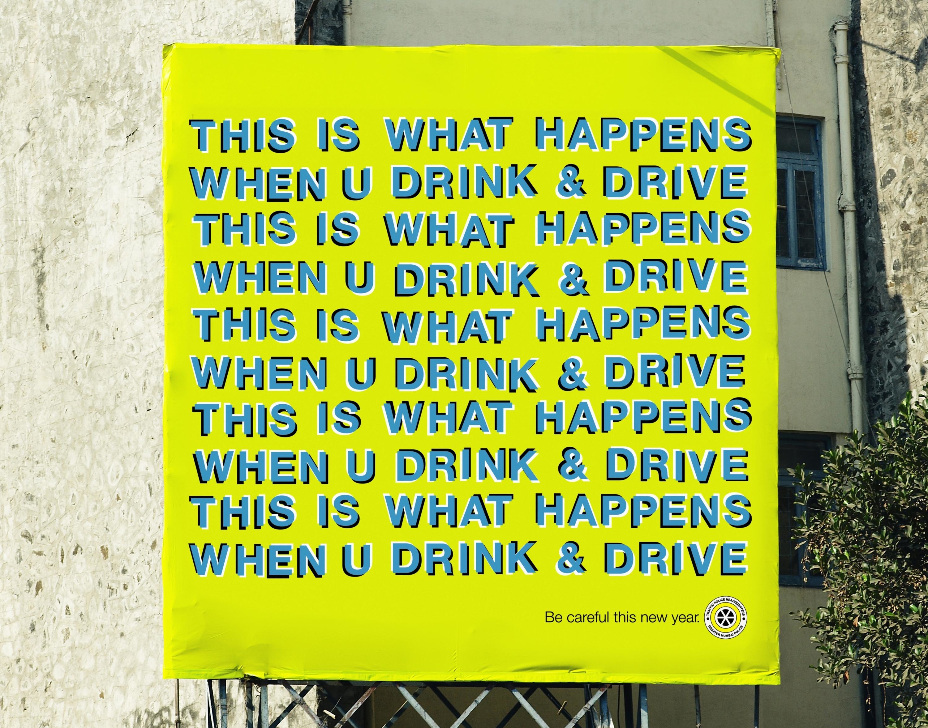DRINK-DRIVE MESSAGE