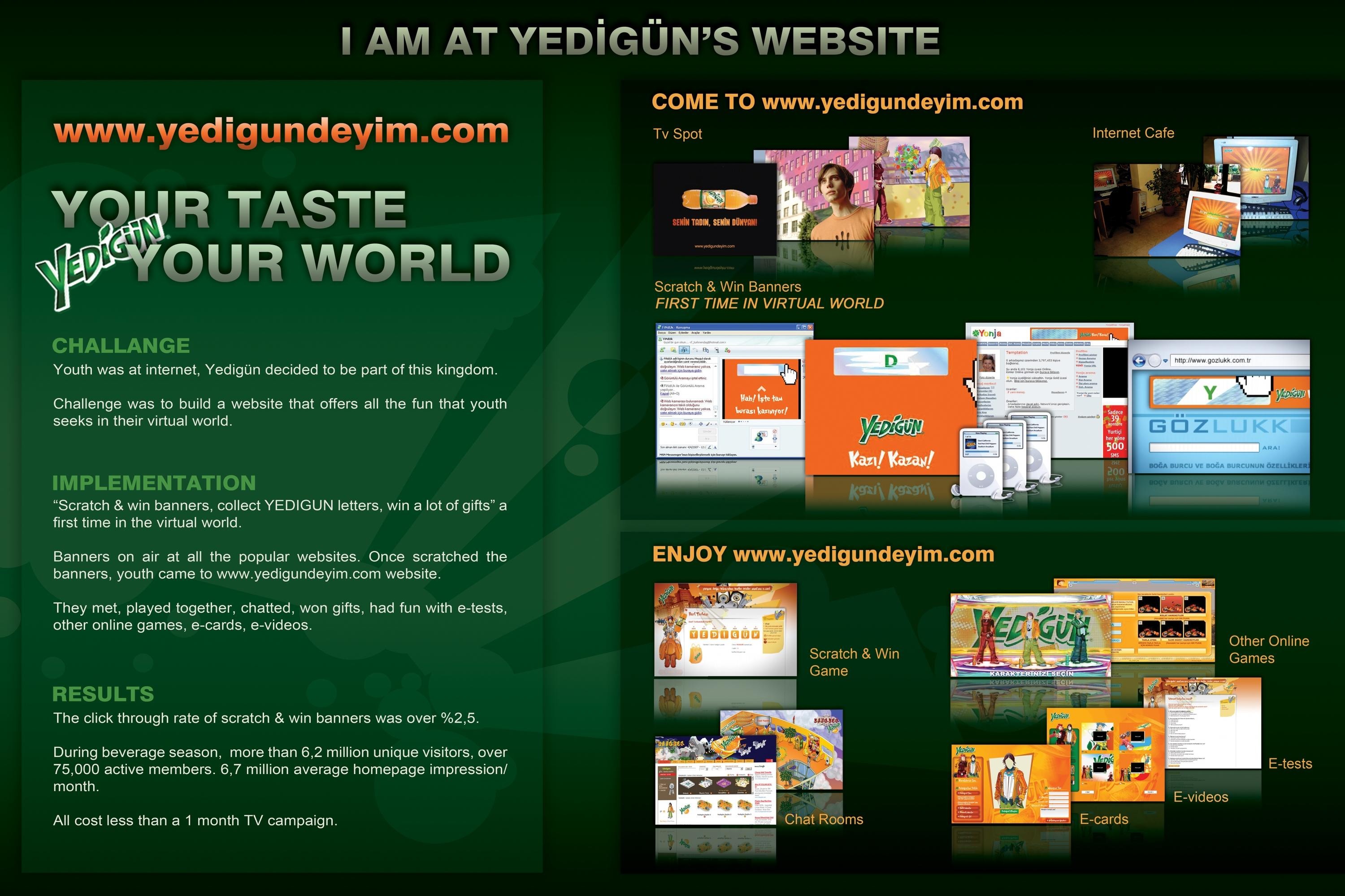 YEDIGUN'S WEBSITE