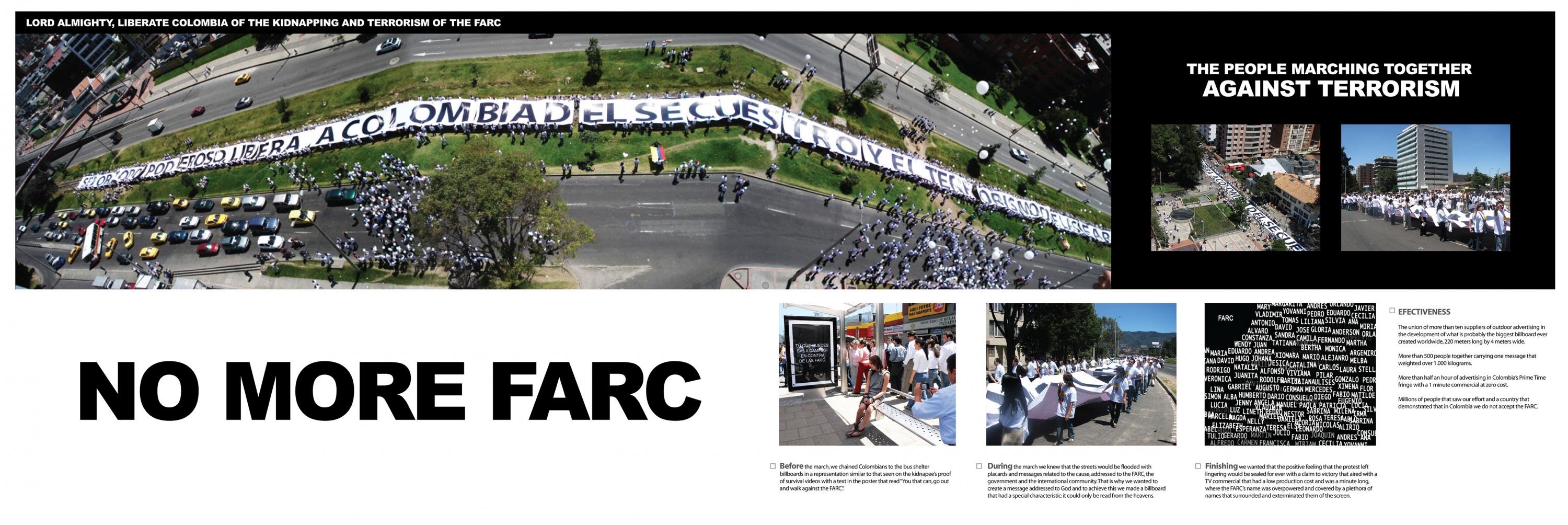 MARCH AGAINST TERRORISM | Campaign | THE WORK