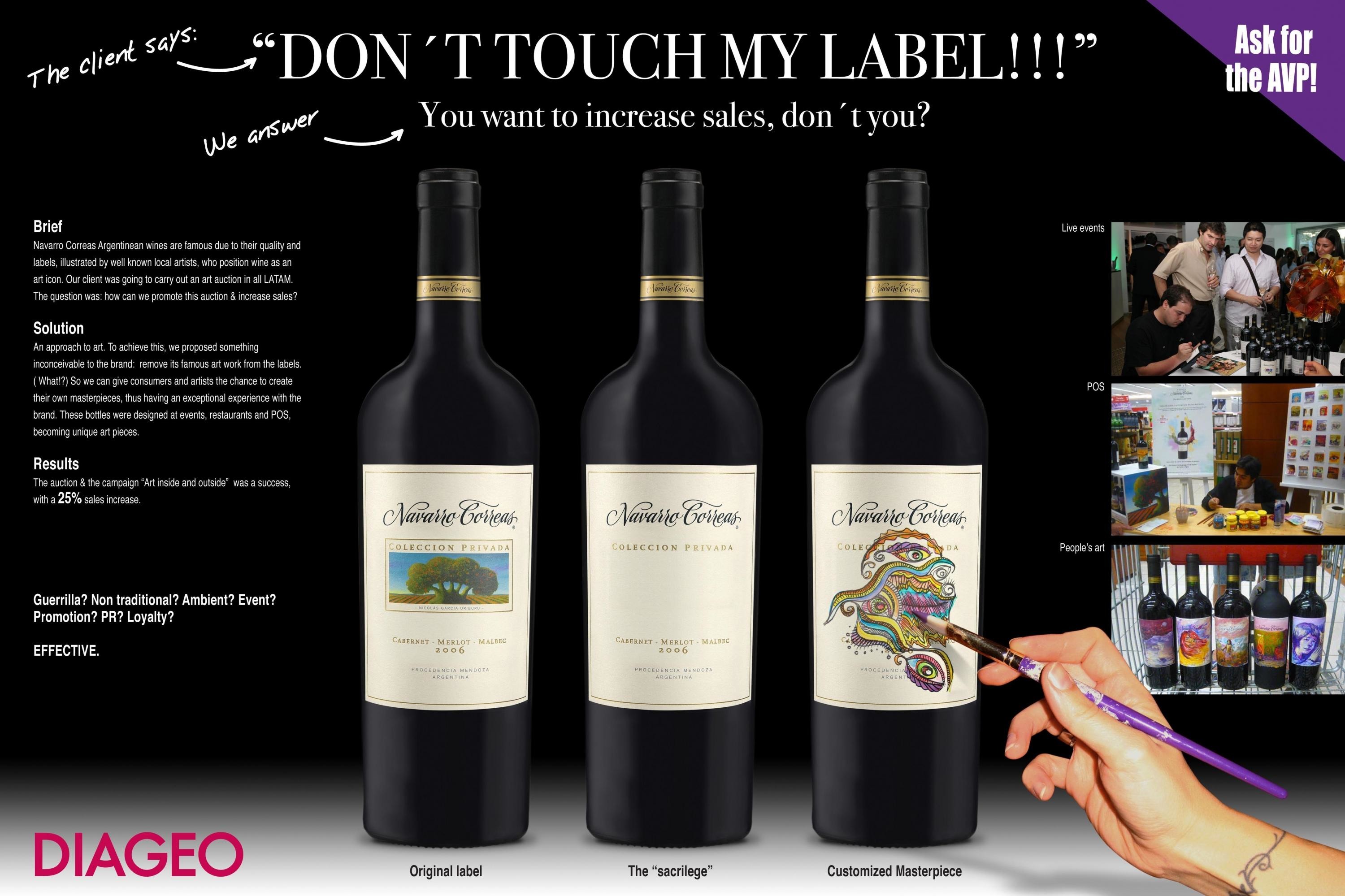 DON´T TOUCH MY LABEL !!!