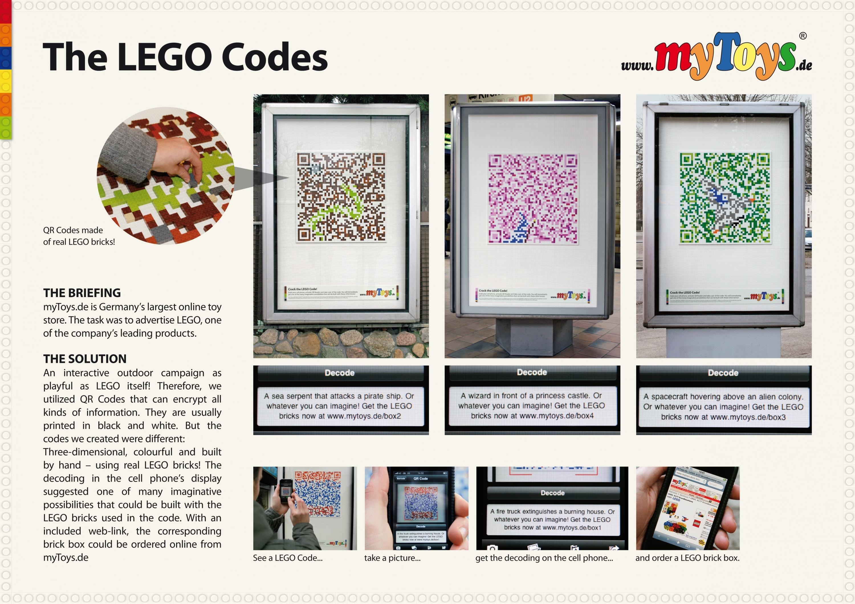 THE LEGO CODES