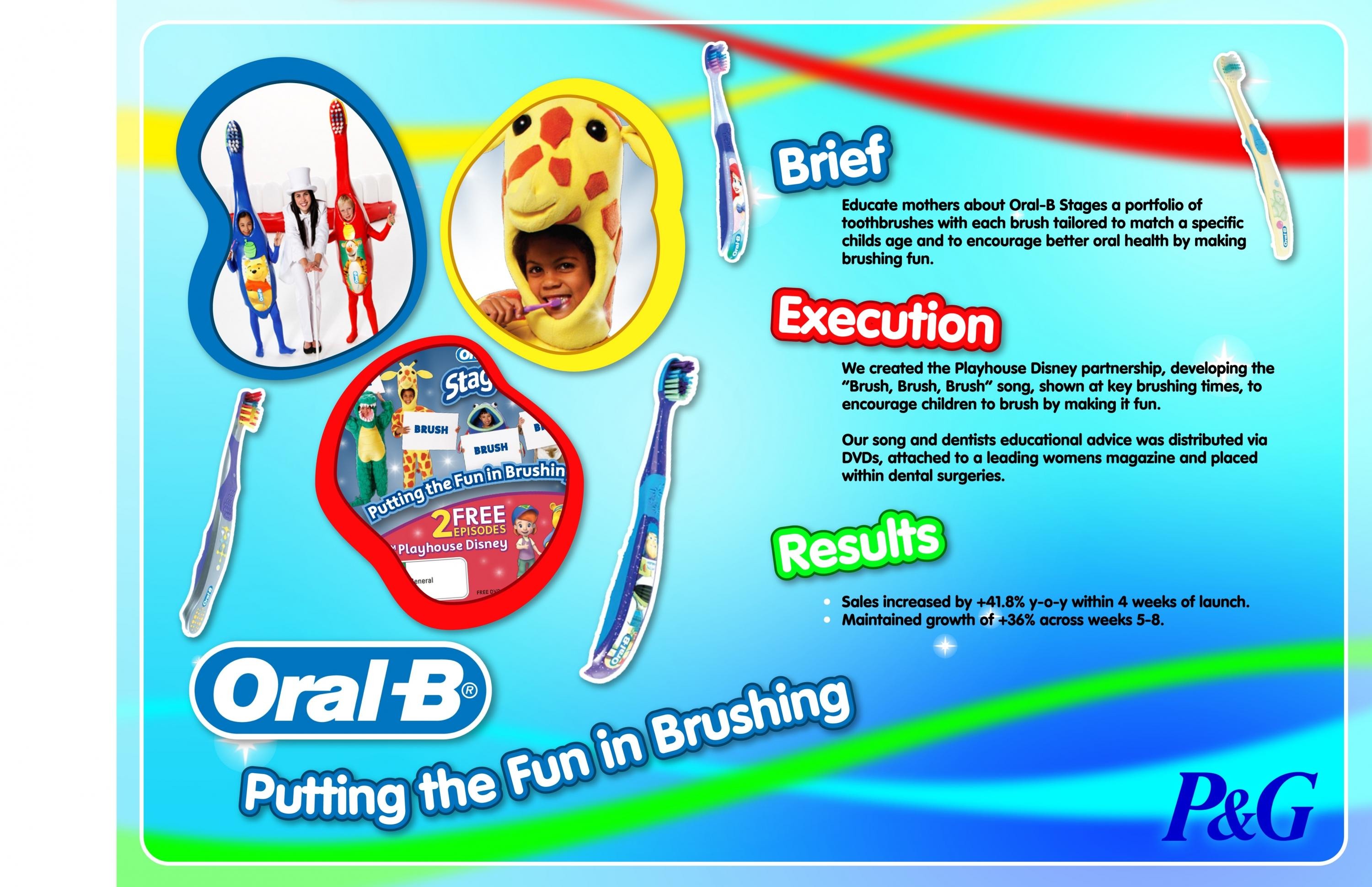 ORAL B STAGES