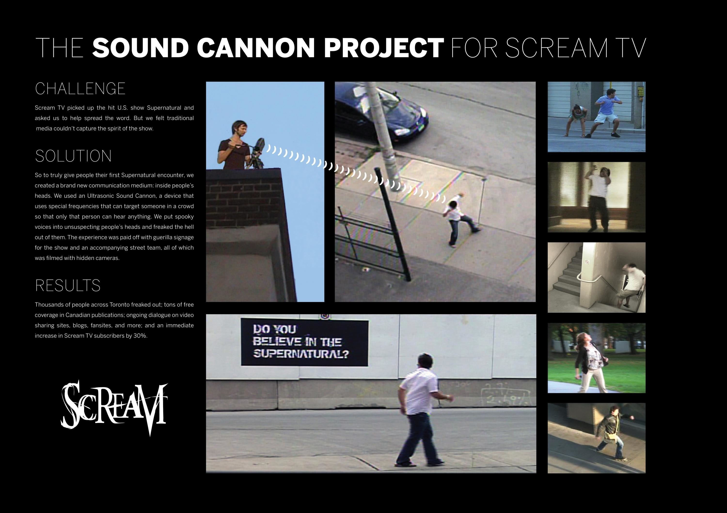 SOUND CANNON PROJECT