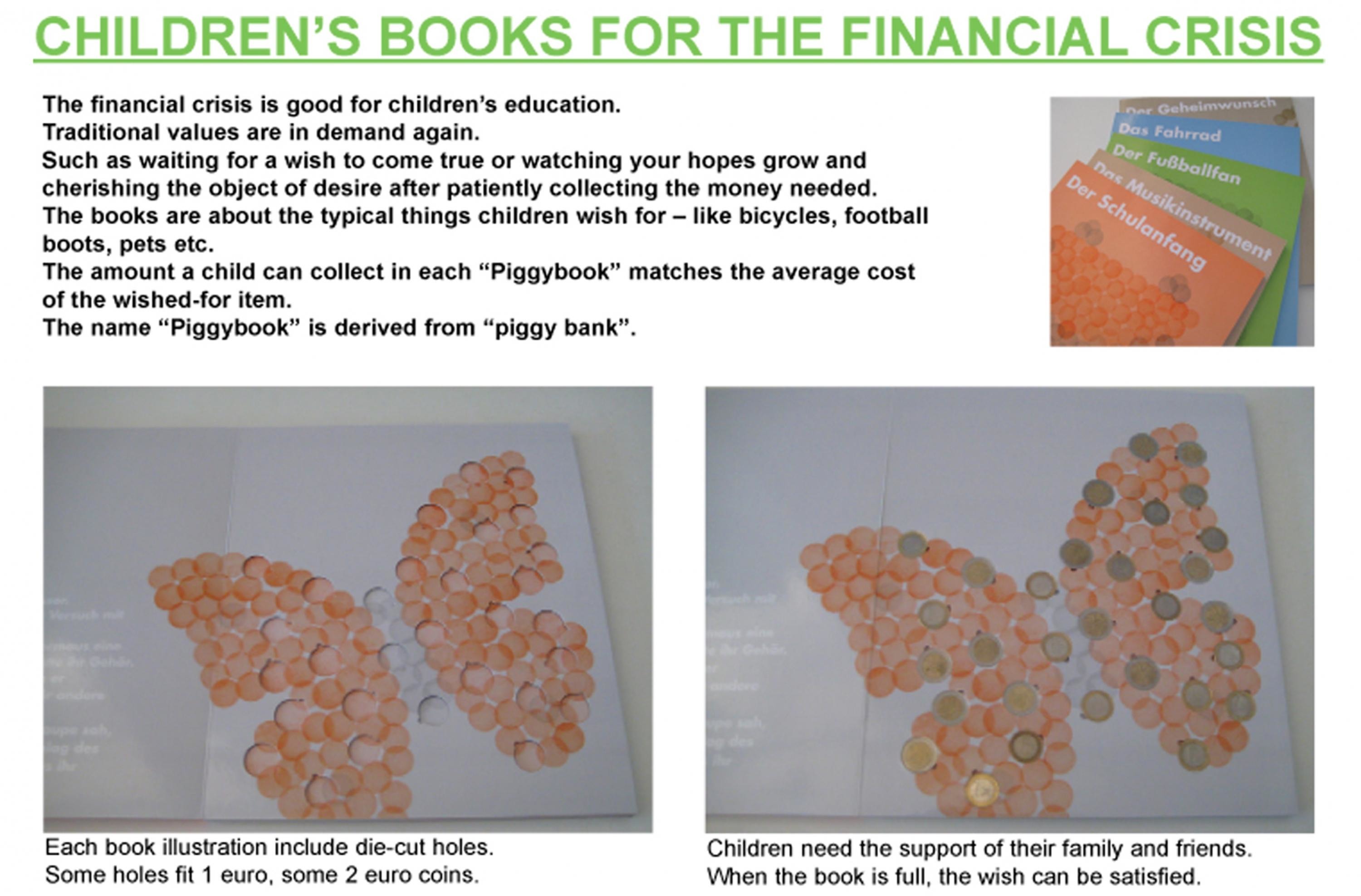 CHILDREN'S BOOKS FOR THE FINANCIAL CRISIS