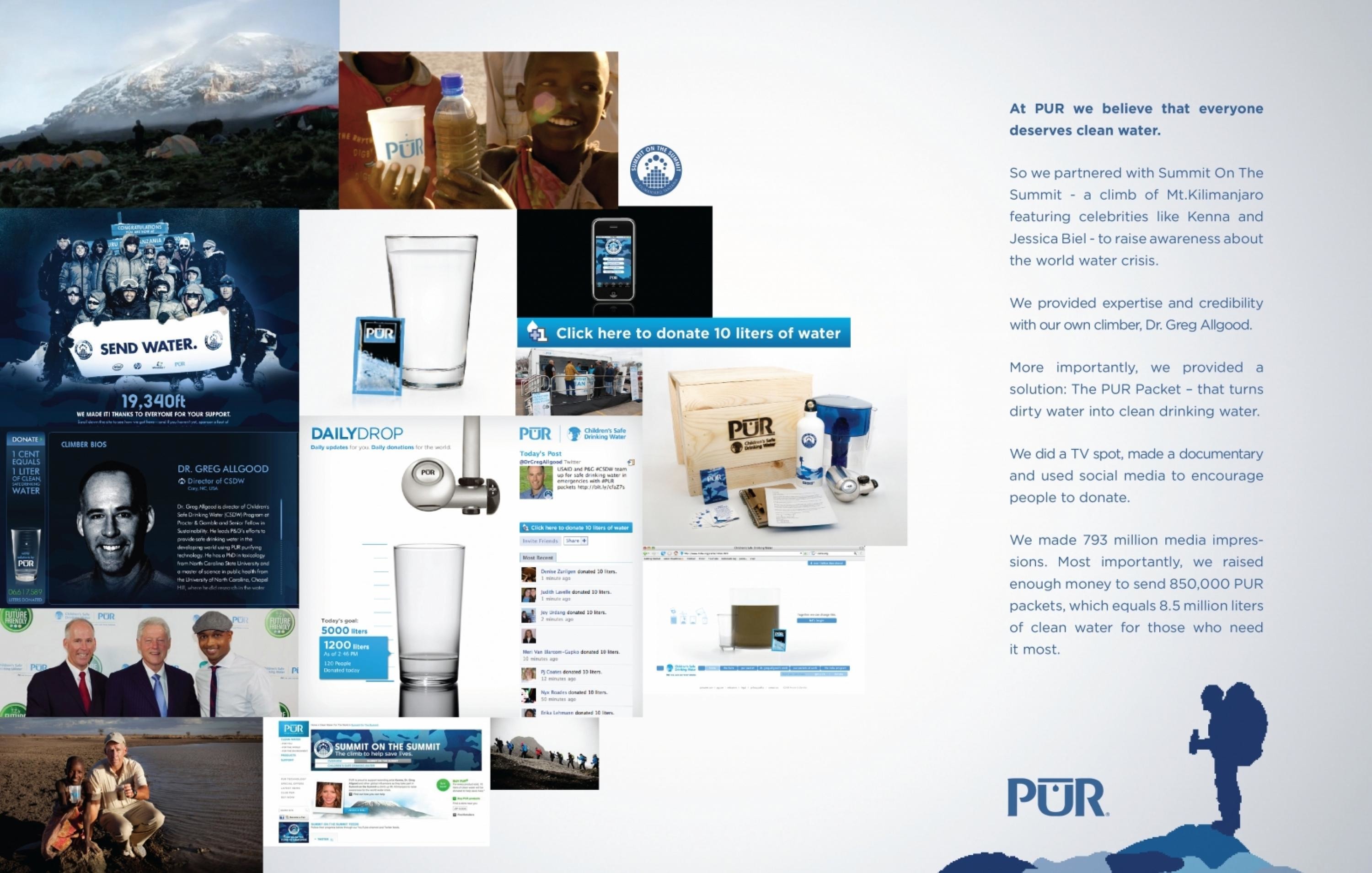 PUR WATER FILTERS