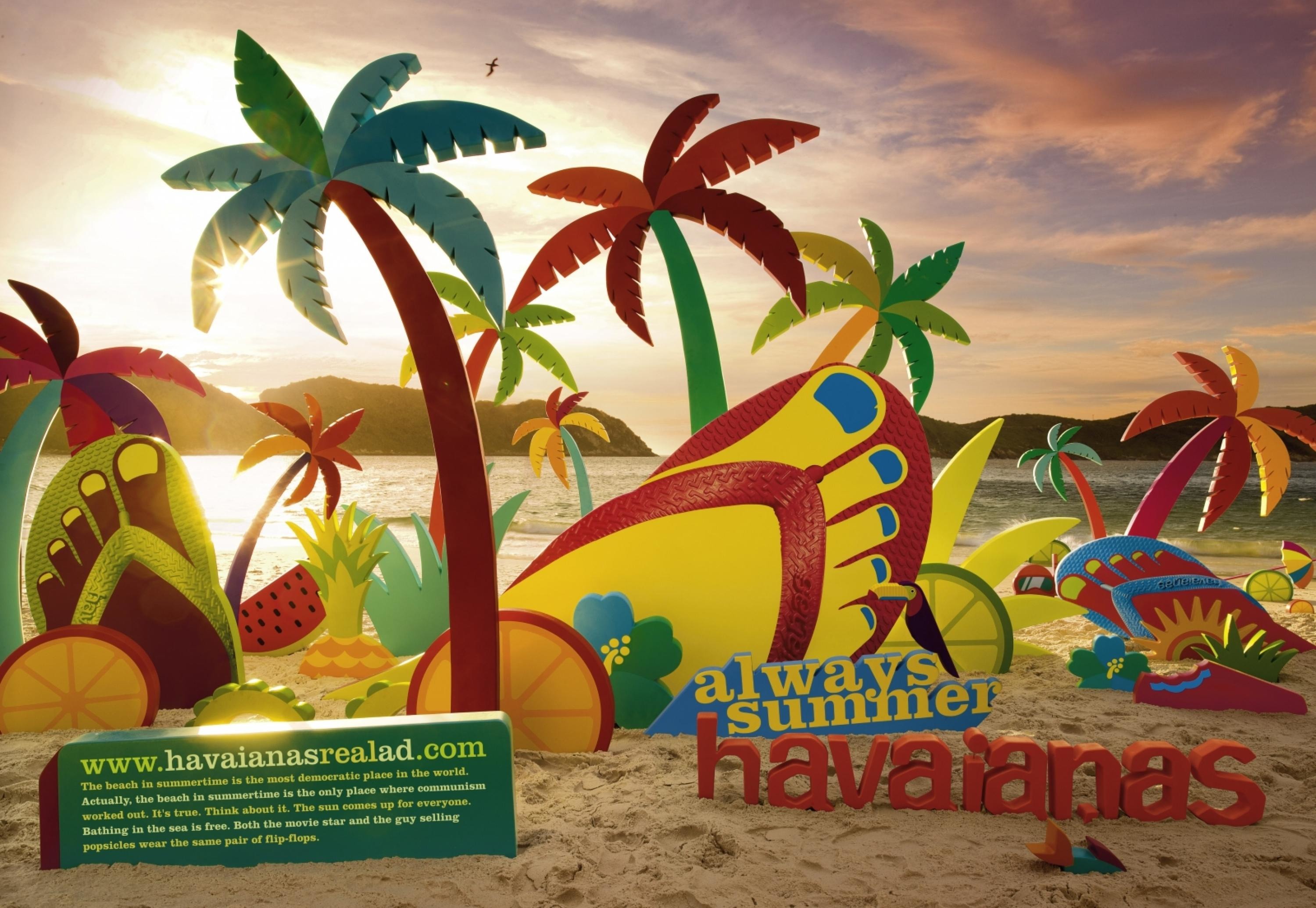 HAVAIANAS Campaign THE WORK