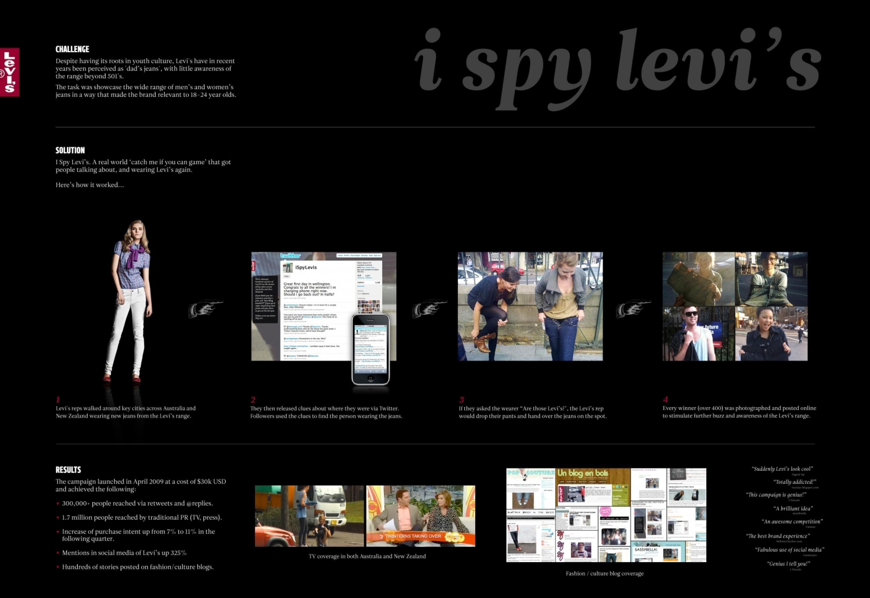 I SPY LEVI'S