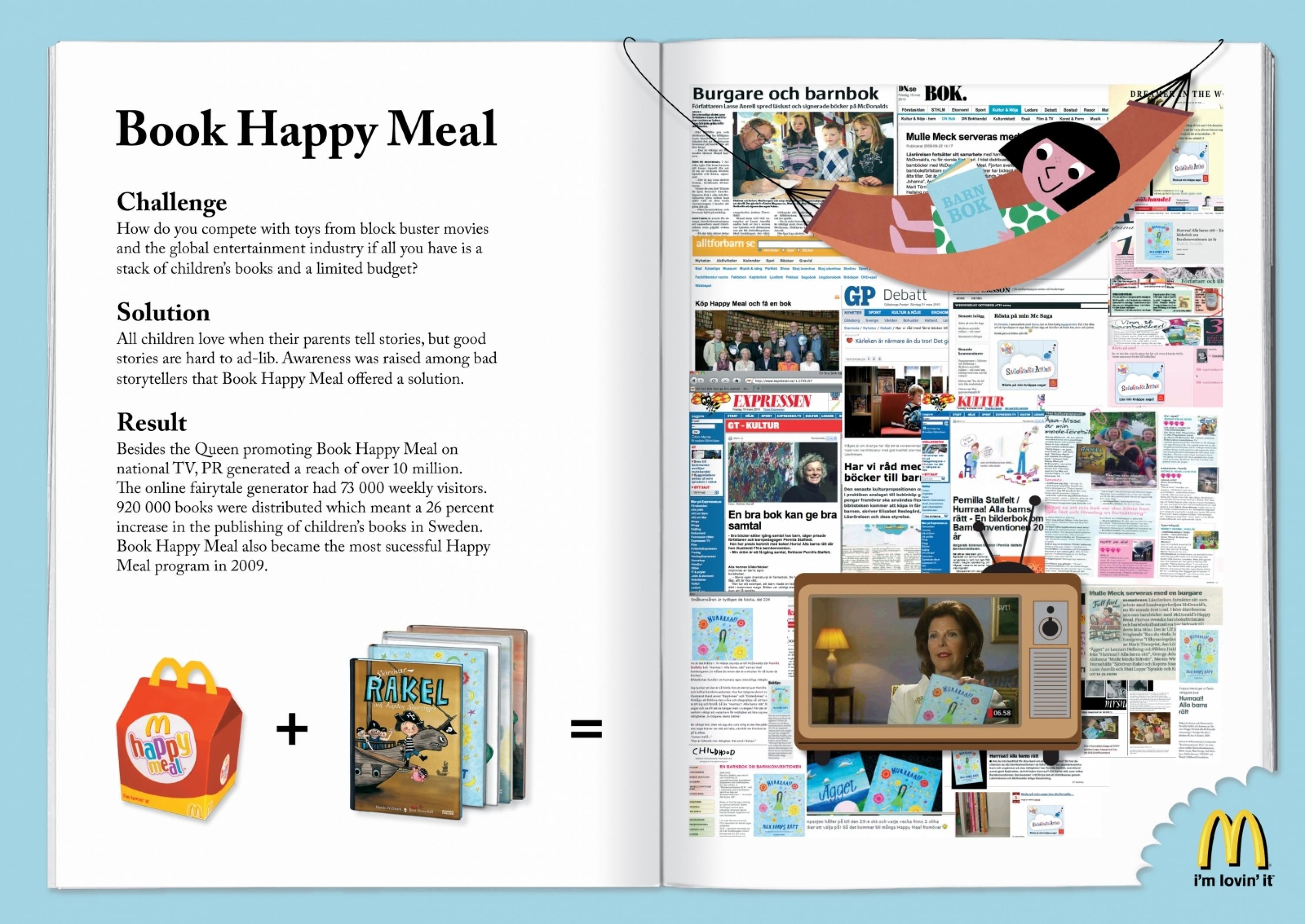 BOOK HAPPY MEAL