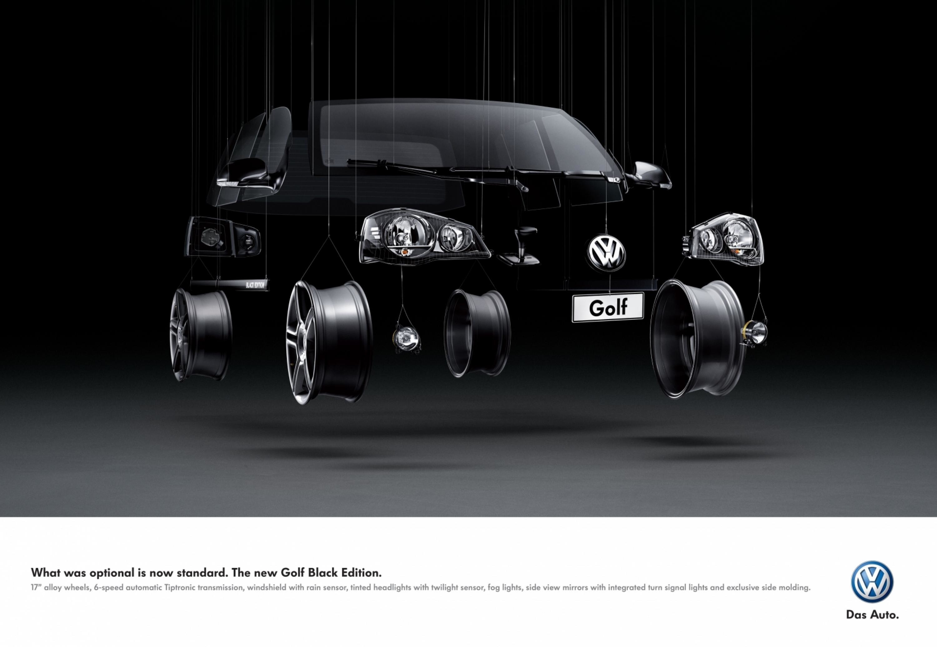 VW GOLF BLACK EDITION