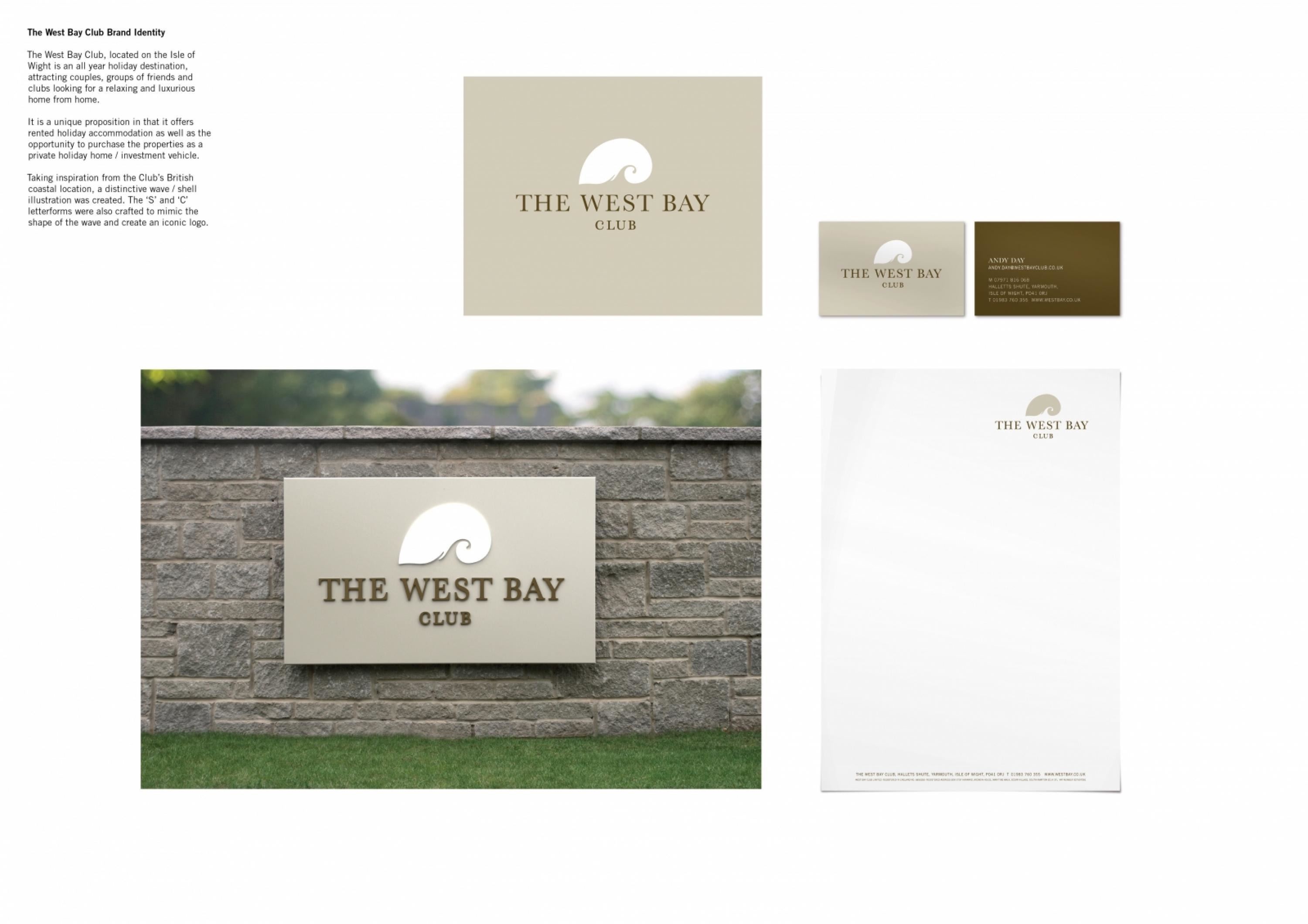 THE WEST BAY CLUB BRAND IDENTITY