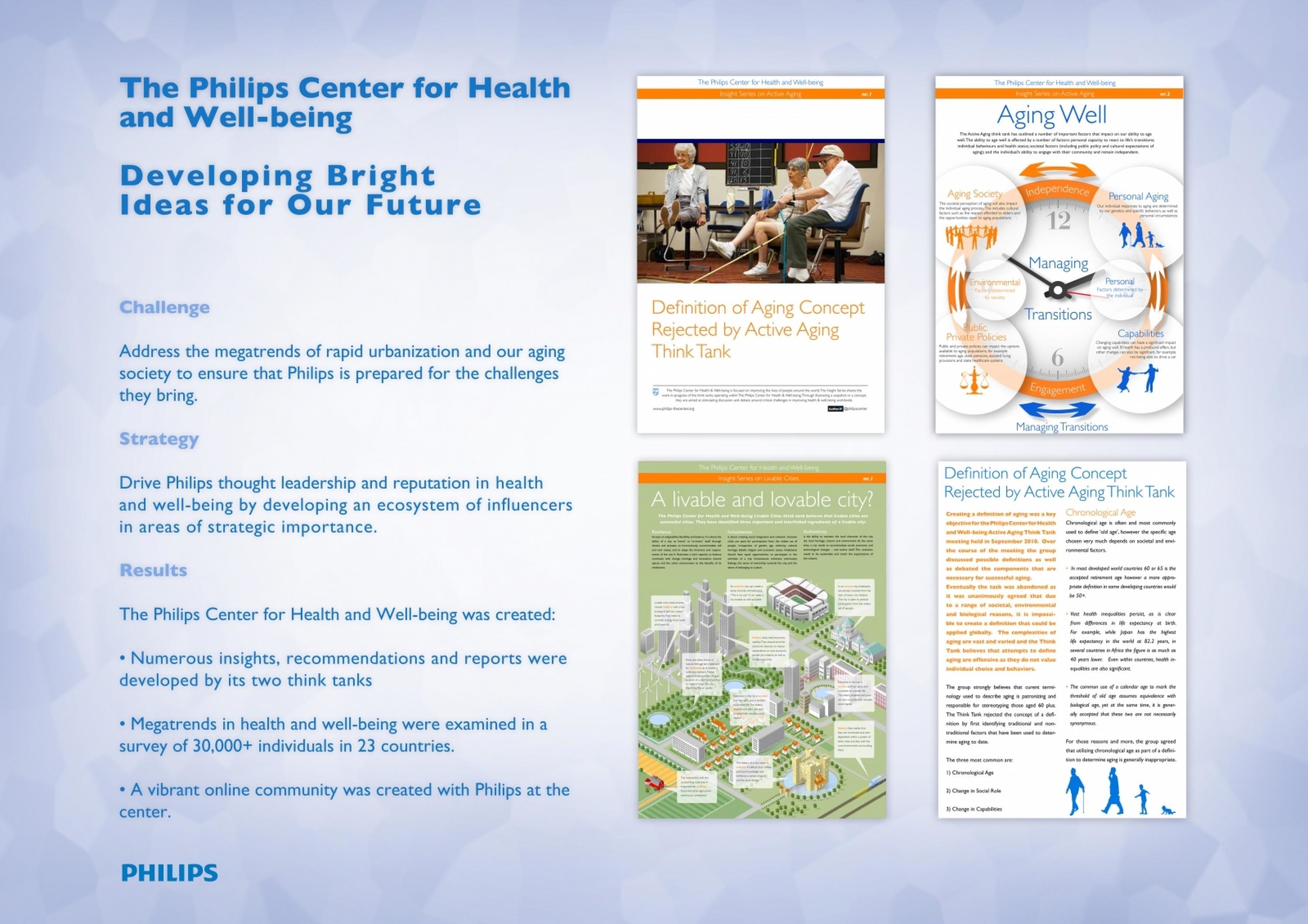 THE PHILIPS CENTER FOR HEALTH AND WELL-BEING