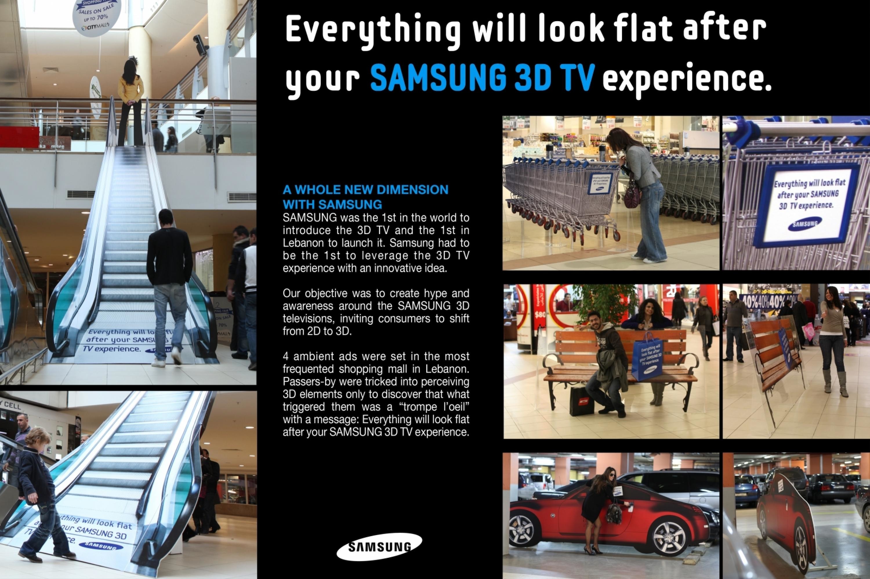 SAMSUNG 3D TELEVISIONS