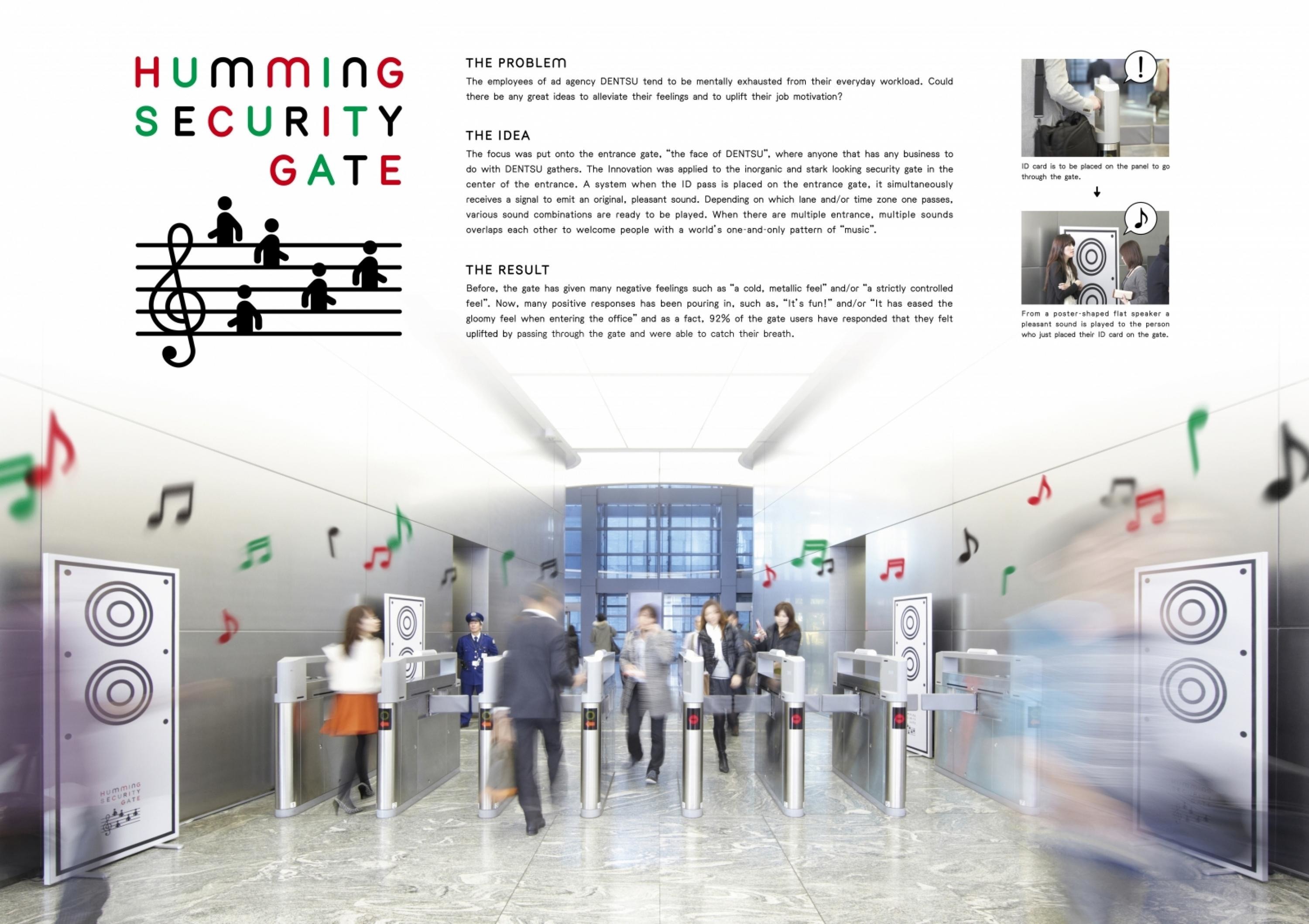 HUMMING SECURITY GATE